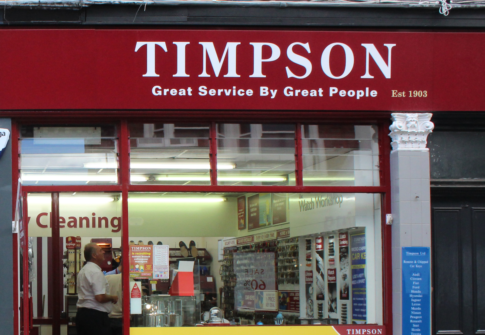 Timpson Group Gains Fair Tax Mark
